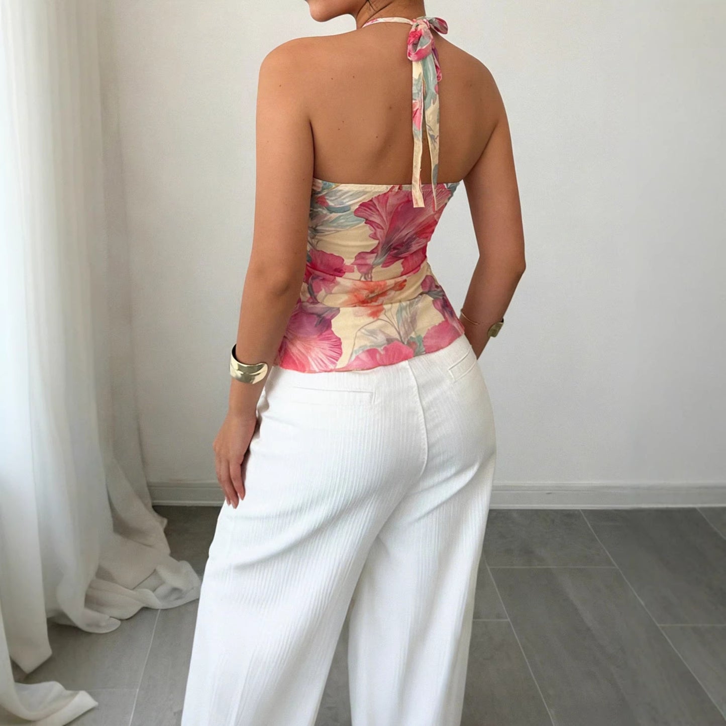 Women's Halter Neck Camisole Top