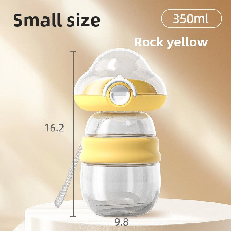 Portable Pet Water Bottle with Feeding Container (Leak-Proof & Outdoor Ready)