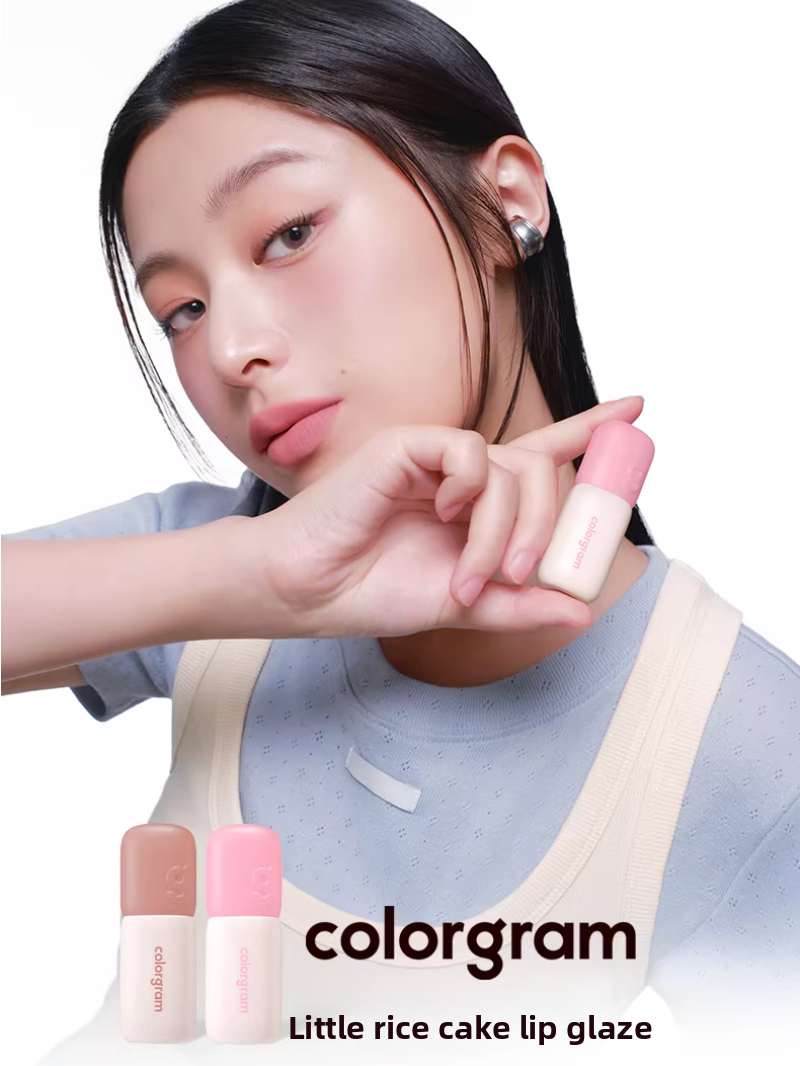 Korean Colorgram Matte Rice Cake Lip Gloss Velvet Lipstick for Lips and Cheeks Imported