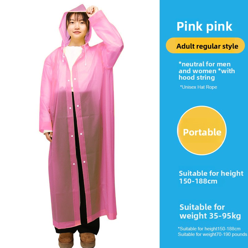 Disposable Rain Poncho for Outdoor Activities