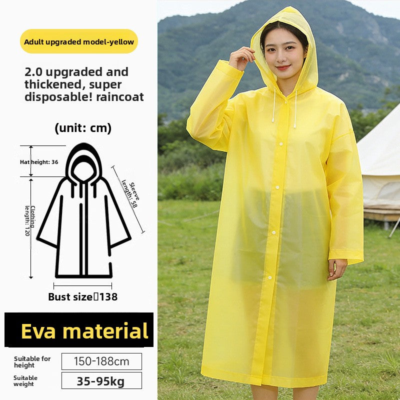 Disposable Rain Poncho for Outdoor Activities