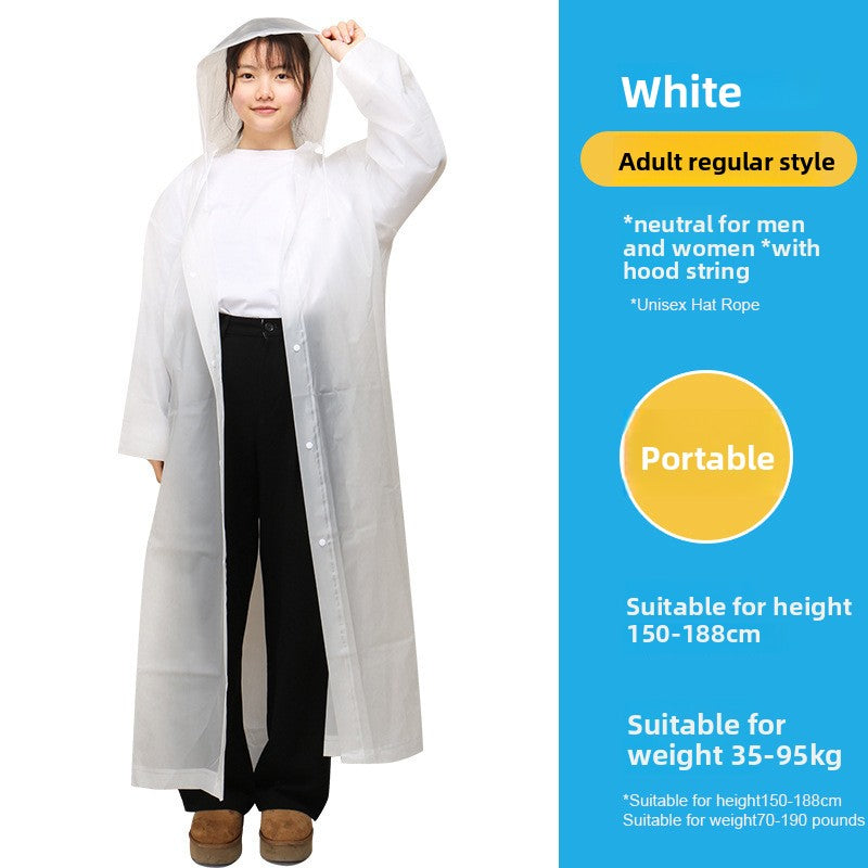 Disposable Rain Poncho for Outdoor Activities
