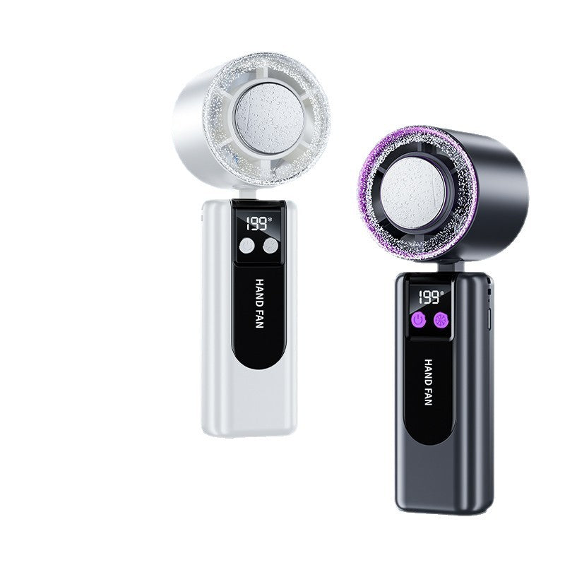 Rechargeable Foldable Handheld Cooling Fan  Portable USB Mini Fan