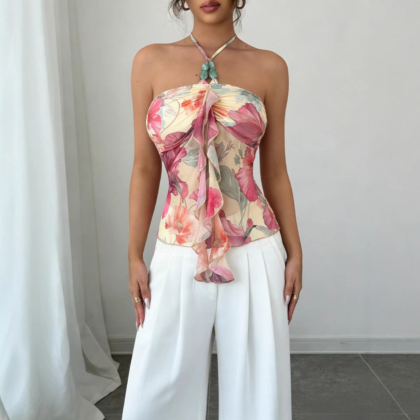 Women's Halter Neck Camisole Top